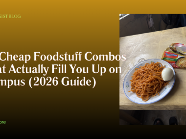 Cheap Nigerian student food combos that fill you up on campus