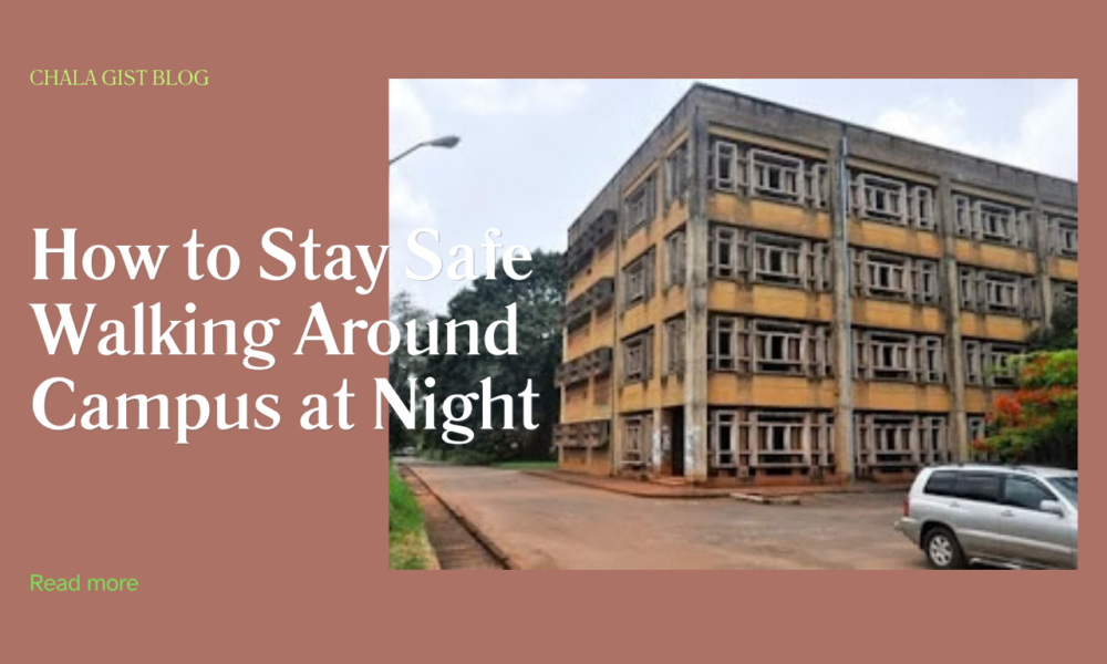 How to Stay Safe Walking Around Campus at Night