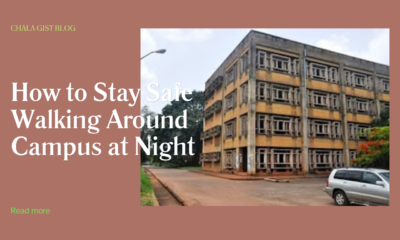 How to Stay Safe Walking Around Campus at Night