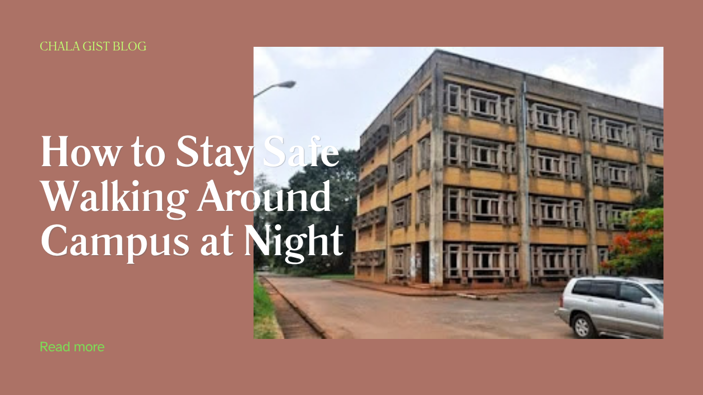 How to Stay Safe Walking Around Campus at Night